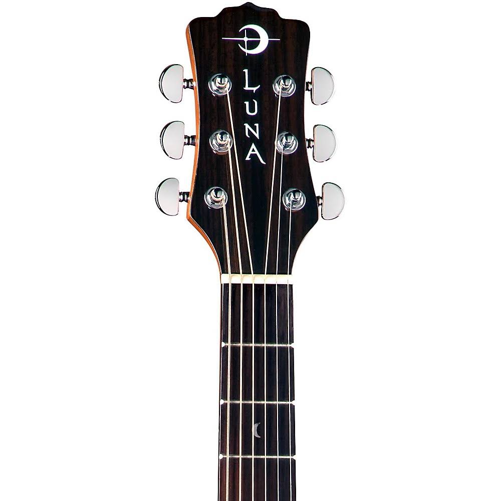 Zebra Grand Concert Acoustic-Electric Guitar Q27926