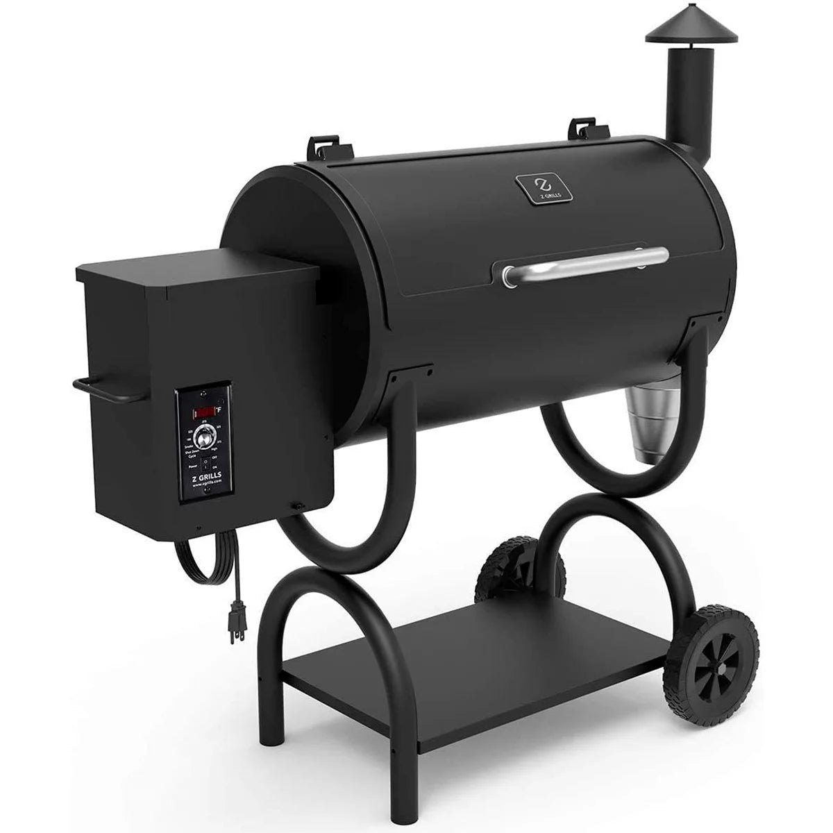 560 sq. in. Wood Pellet Grill & Smoker, 8 in 1 BBQ Grill D295449