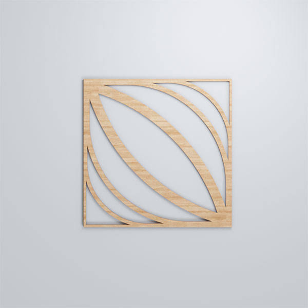 Large Otis Decorative Fretwork Wood Wall Panels N6563