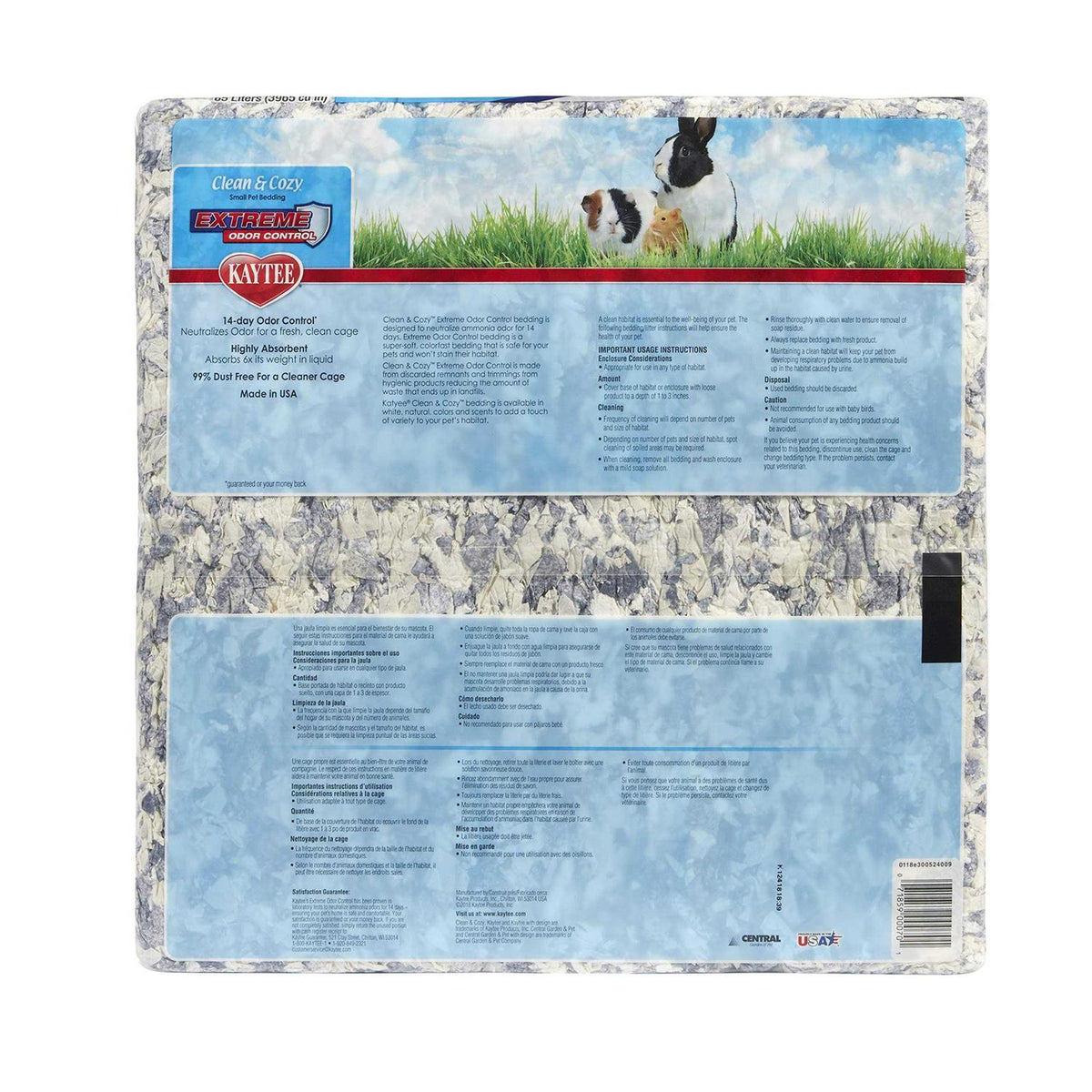 Clean Cozy Small Pet Bedding T889035