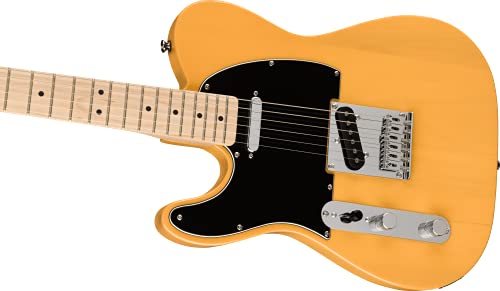 Butterscotch Blonde Maple Fingerboard Left-Handed Electric Guitar U970778