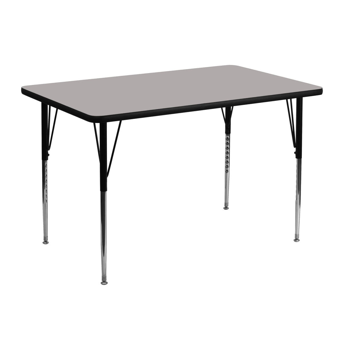 Grey Rectangular Activity Table C8969