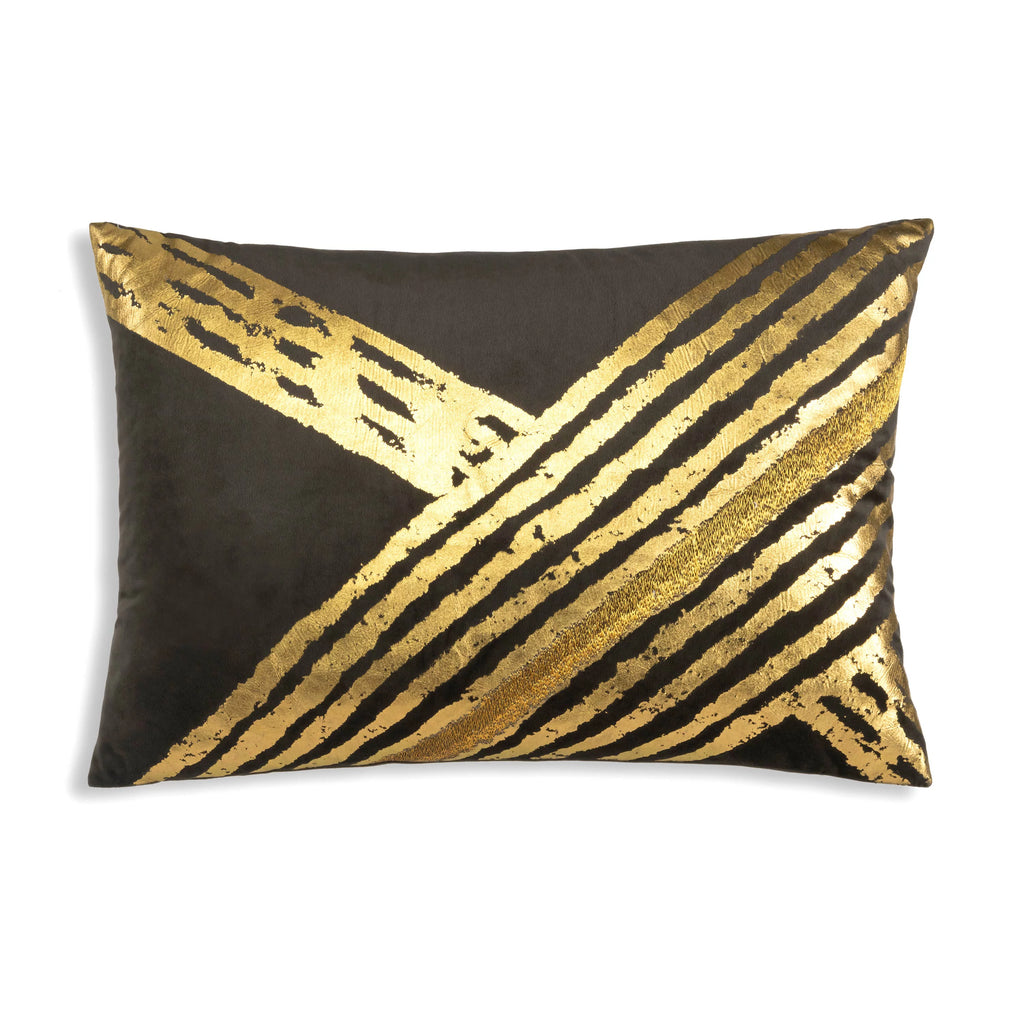 Charcoal Lumbar Pillow N76872
