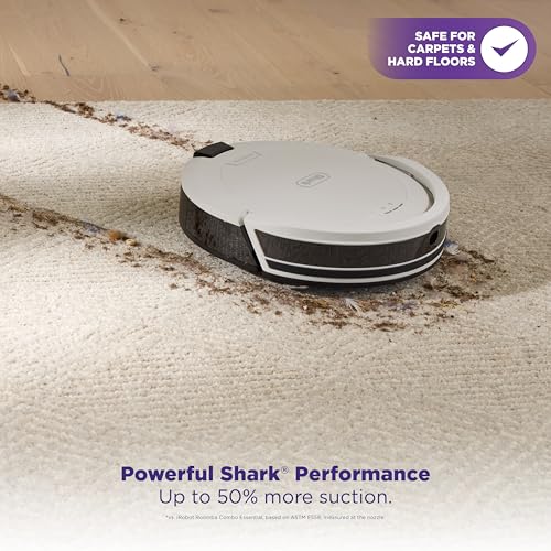 Robot Vacuum and Self-Empty Base with Bagless 60-Day Capacity, Grey T174