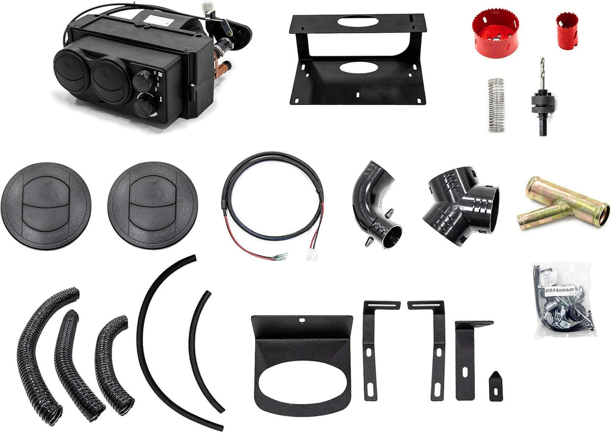 Cab Heater with Defrost Hoses and Vents J783747