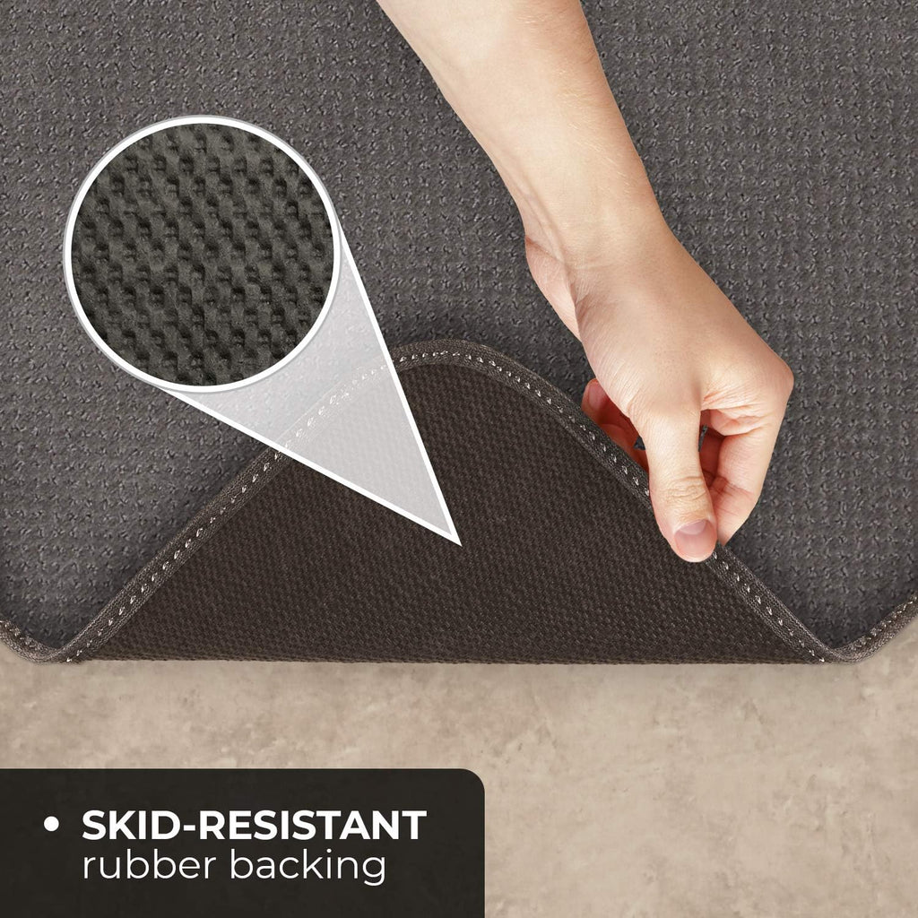 Skid-Resistant Carpet Runner Gray 8 Feet X 27 Inches B9038