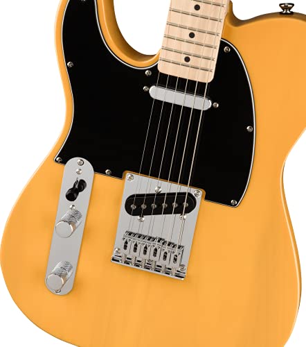 Butterscotch Blonde Maple Fingerboard Left-Handed Electric Guitar U970778