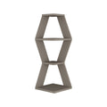 Modern Corner Wall Shelf Light Mocha H284511