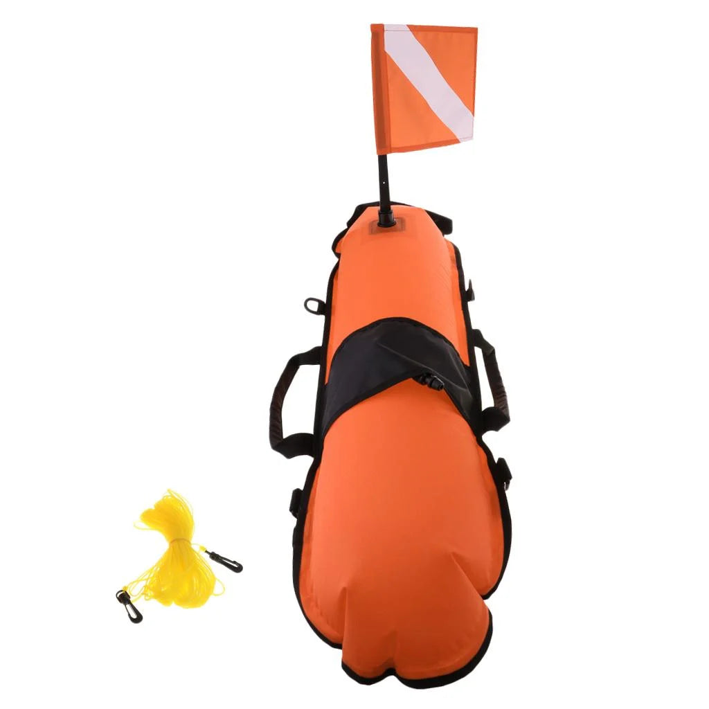 Inflatable Surface Marker Buoy with Dive Flag X807