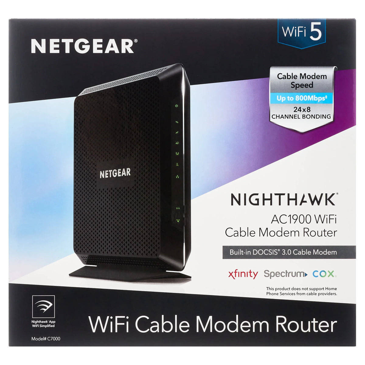 AC1900 DOCSIS 3.0 Cable Modem + WiFi Router J89585