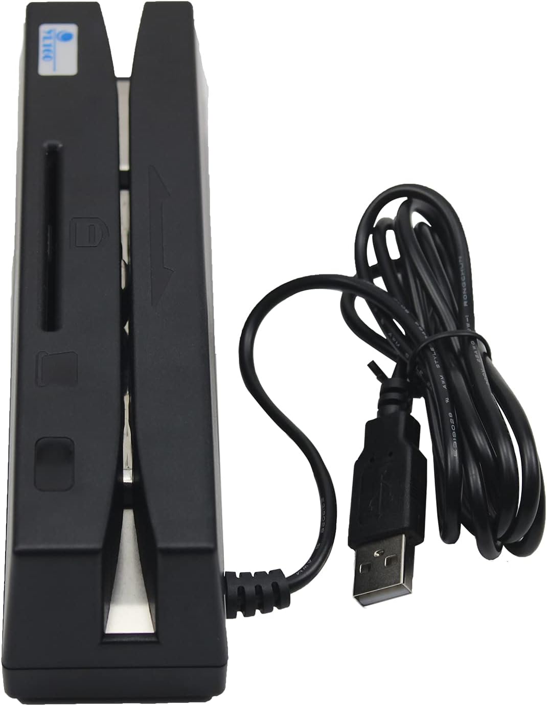 USB 4 in 1 Magnetic Swipe Card Reader with EMV Chip, RFID, PSAM T629
