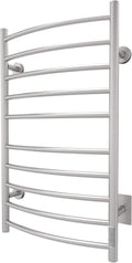 Towel Warmer with Timer Wall Mounted 10 Curved Bars Chrome M98763
