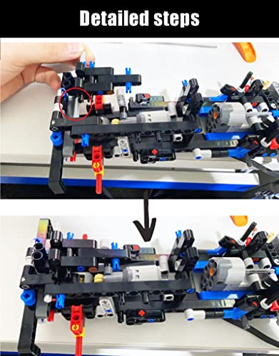 Upgrade Kit for Lego Technic Fast and Furious Dom's Dodge Charger 42111 Y3104