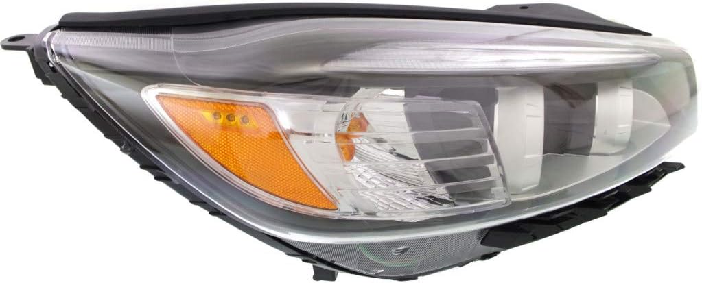 Kia Sorento Headlight Assembly 2016 2018 Passenger Side Halogen with Bulbs B1891