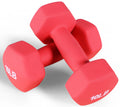 1 lbs Pair Vinyl Coated Dumbbells O364472