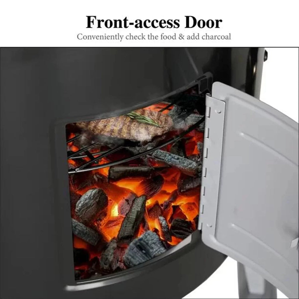 Portable Charcoal Grill & Smoker F342