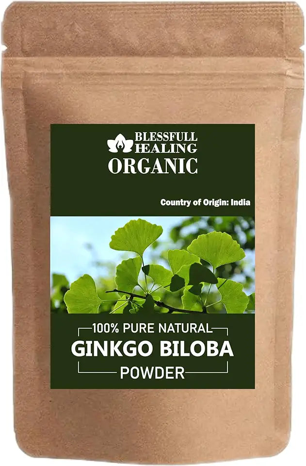 Organic Ginkgo Biloba Powder 300 Gram / 10.58 oz U438