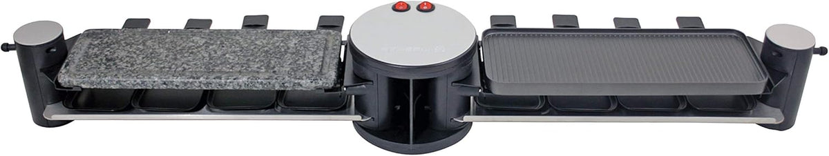 8 Person Swivel Raclette Cast Aluminum Grill R651025