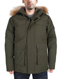 Waterproof Heavy Winter Down Parka Jacket with Hood K2545