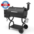 560 sq. in. Wood Pellet Grill & Smoker, 8 in 1 BBQ Grill D295449