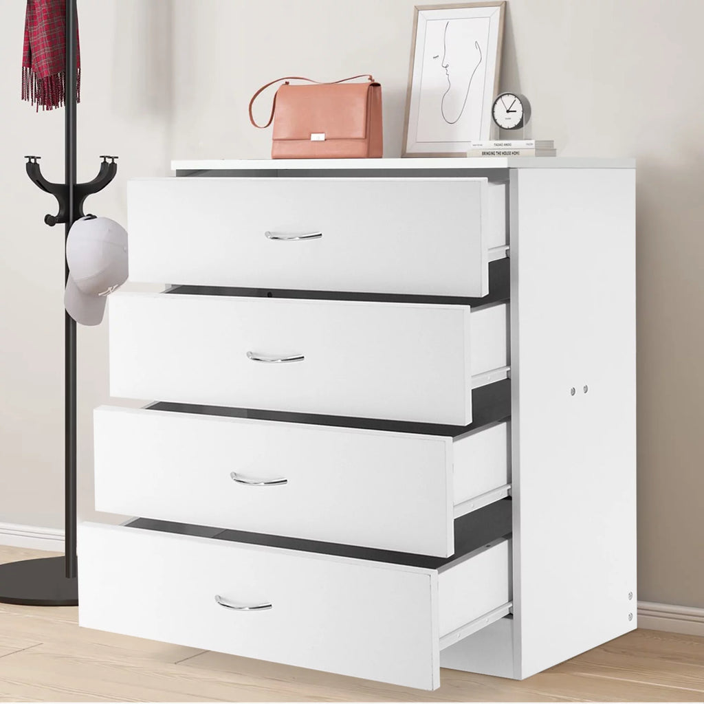 Black 4 Drawer Dresser X13646