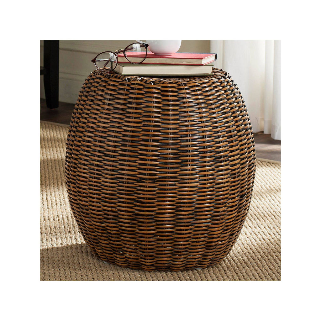 Brown & Multi End Table T766