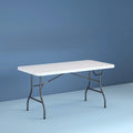 6 Foot Folding Table White Speckle K845994