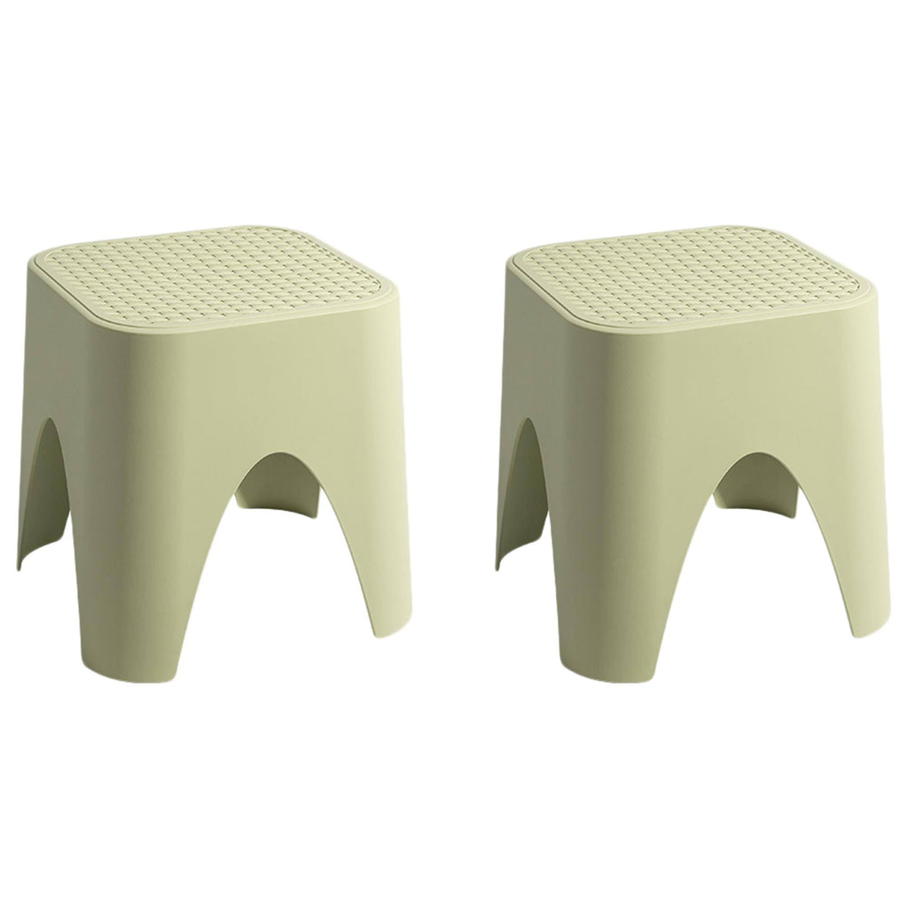 Green Stackable Rattan Top Side Table H50574