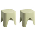 Green Stackable Rattan Top Side Table H50574