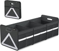 Foldable Trunk Organizer with Reflective Stripe, Pack of 2 T804894