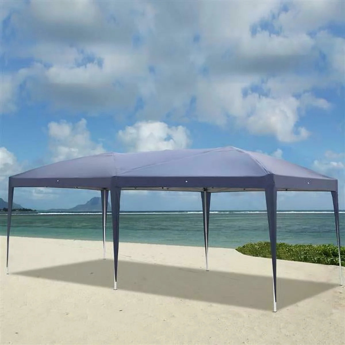 Blue Waterproof Folding Tent with Carry Bag X34647