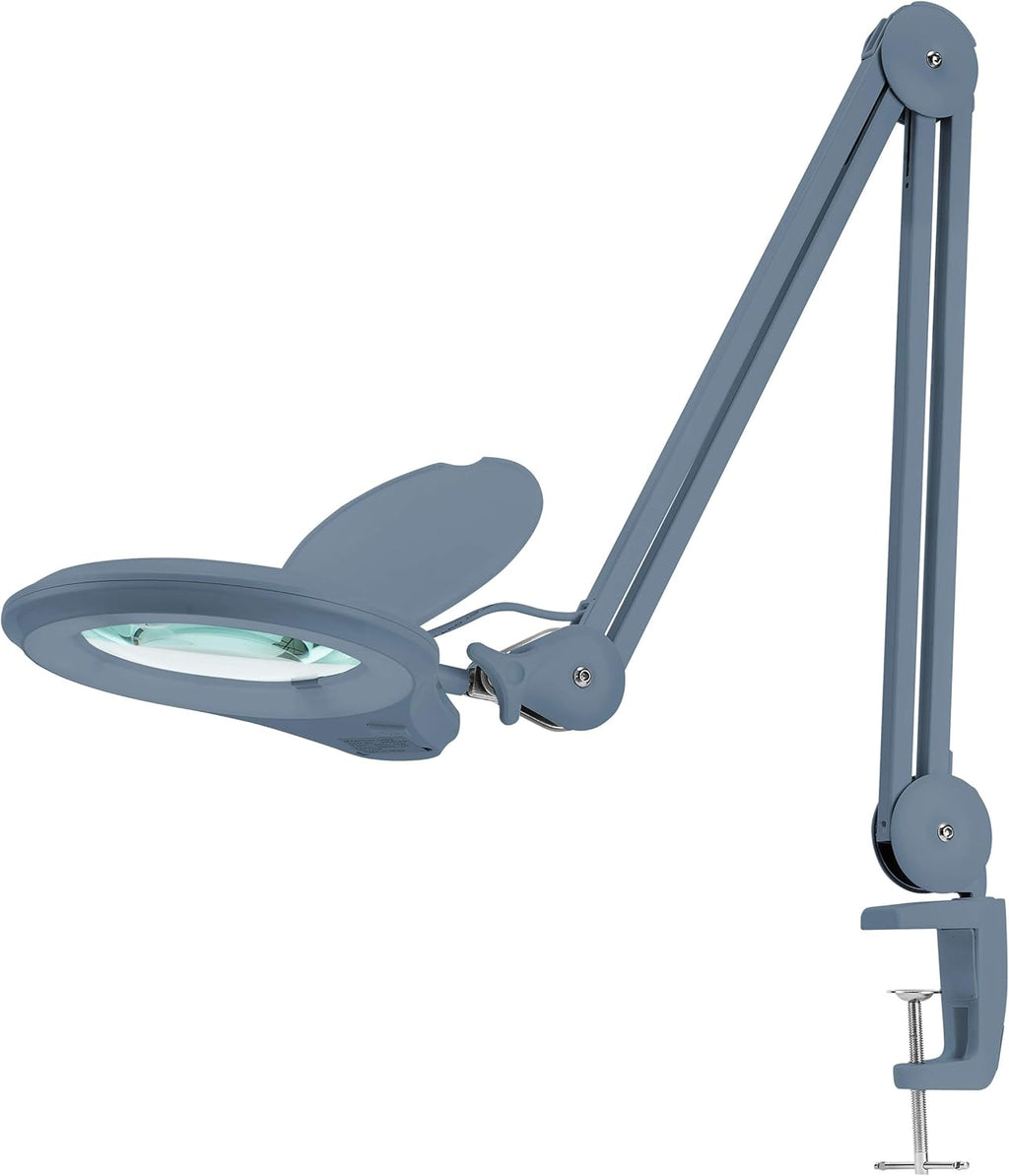 60 Pcs SMD LED Magnifying Lamp with Clamp, 5 Inches Diameter Lens U5915