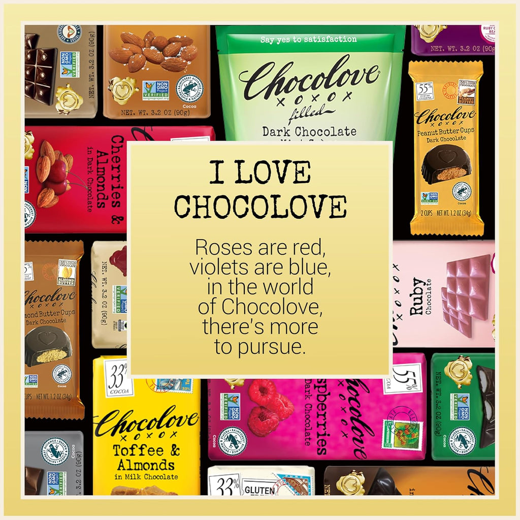 Dark Chocolate Bars 55% Cocoa 3.2oz Bar 12 Pack K3962