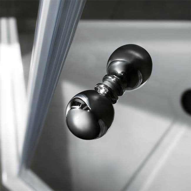 Frameless Neo-Angle Shower Enclosure with Low-Profile Base G5340