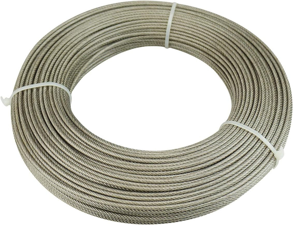 1/8'' Thru 3/16'' Vinyl Coated Wire Rope 7x7 Strand K8784
