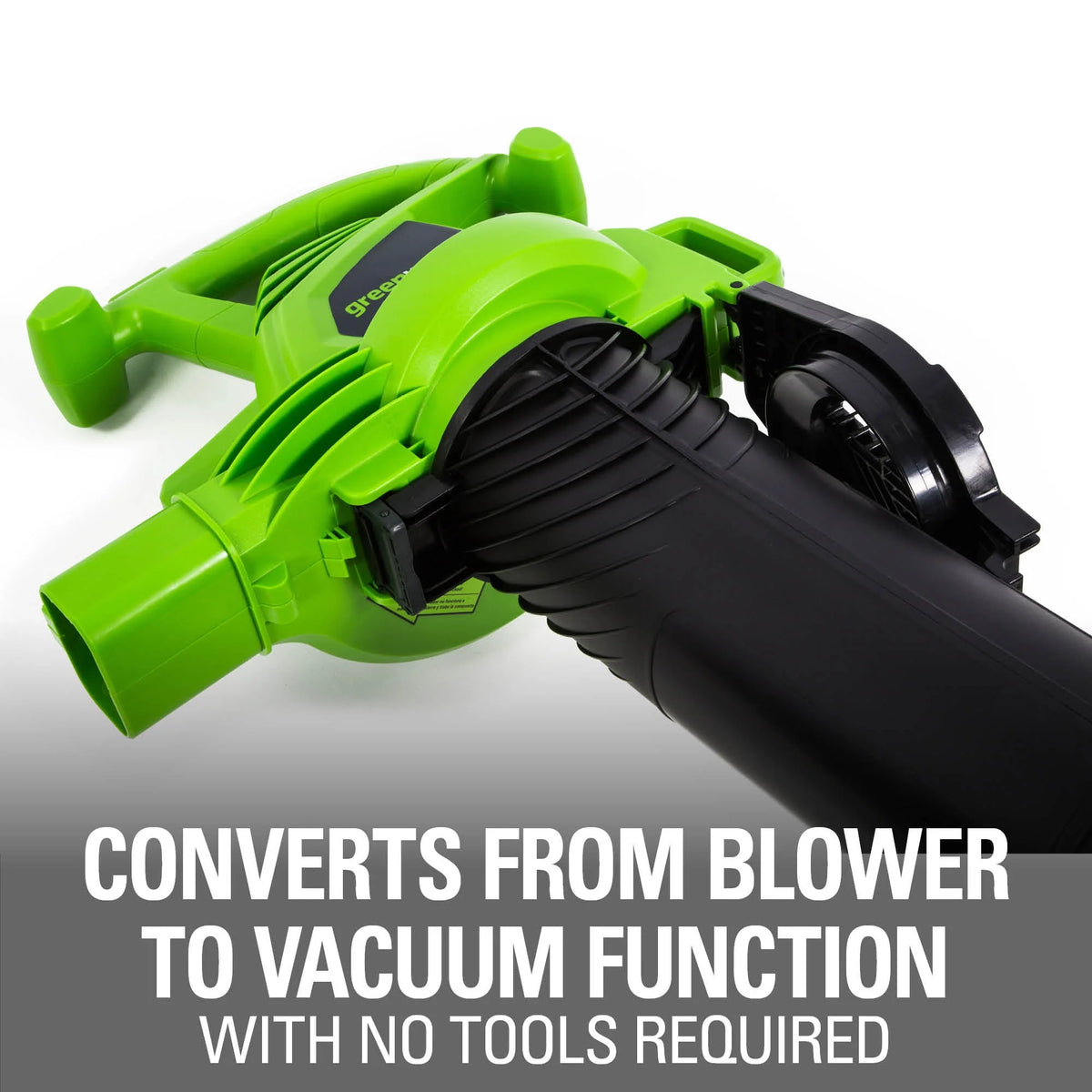 12 Amp 375 CFM Corded Electric Leaf Blower/Mulcher/Vacuum Z893