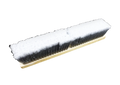 36" Grey Soft Tip Push Broom, Lacquered Wood N7811