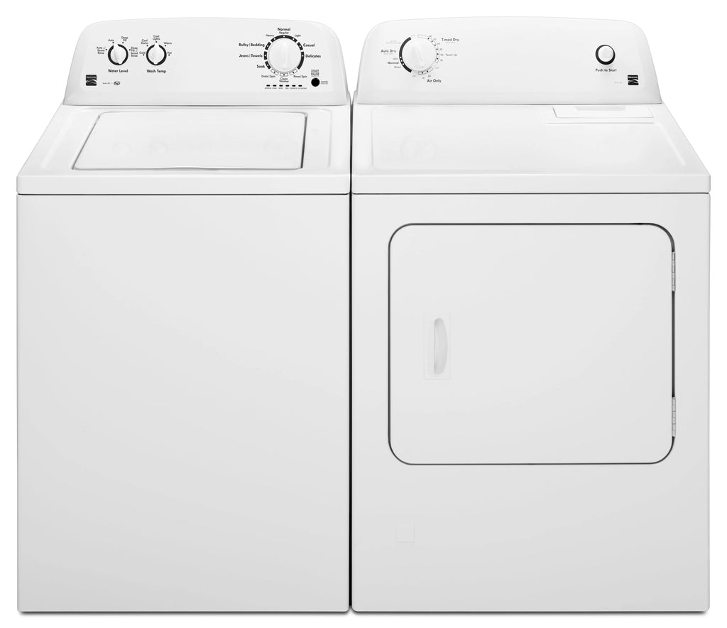 White Top-Load Washer with Dual Action Agitator, 3.5 Cu. ft. Capacity C318952
