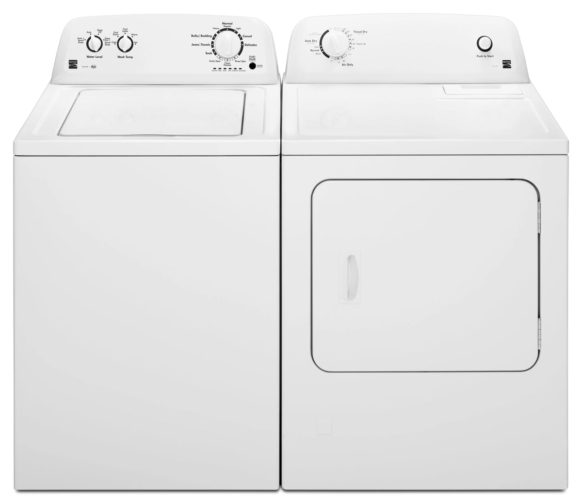White Top-Load Washer with Dual Action Agitator, 3.5 Cu. ft. Capacity C318952