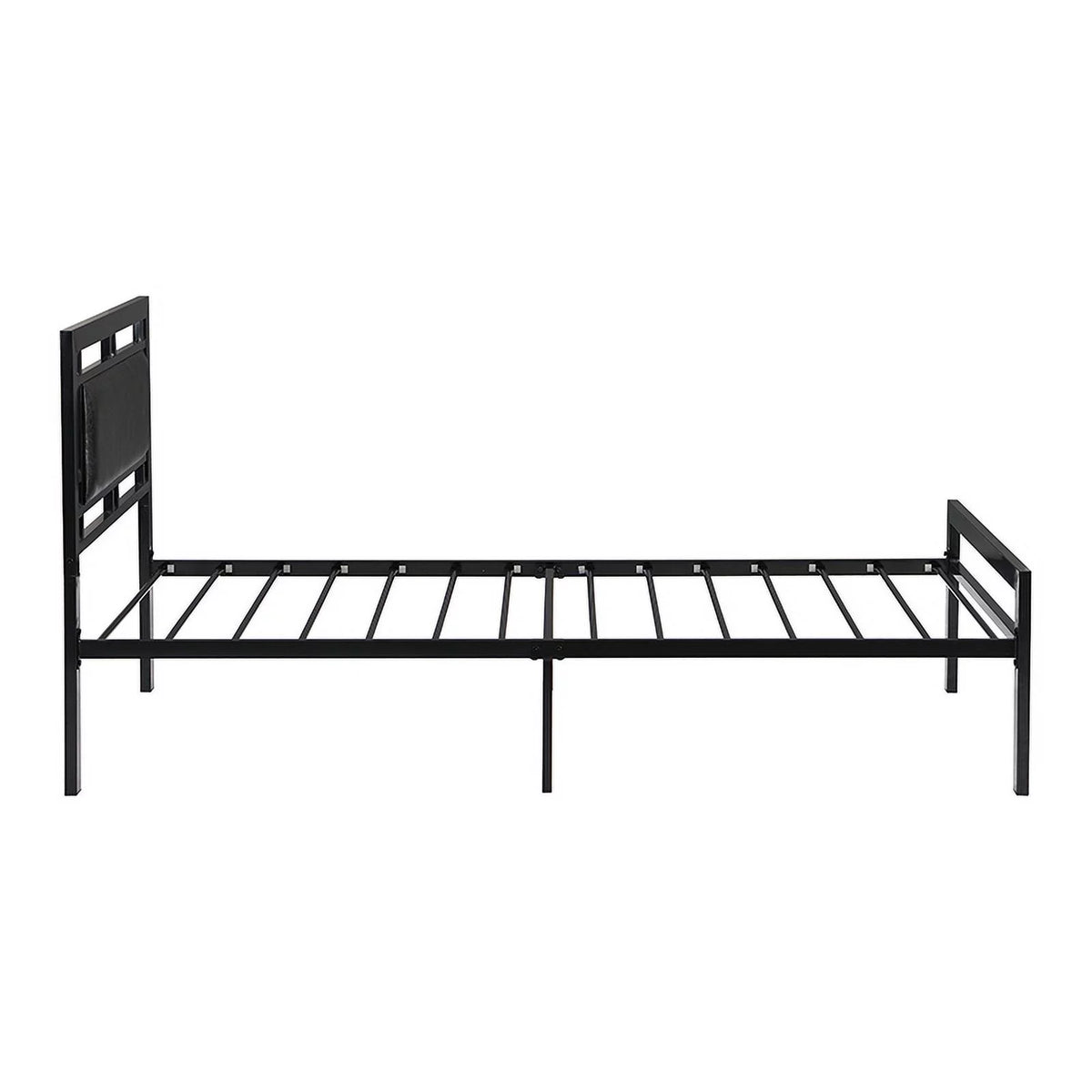 Twin Size Black Metal Bed Frame S65310