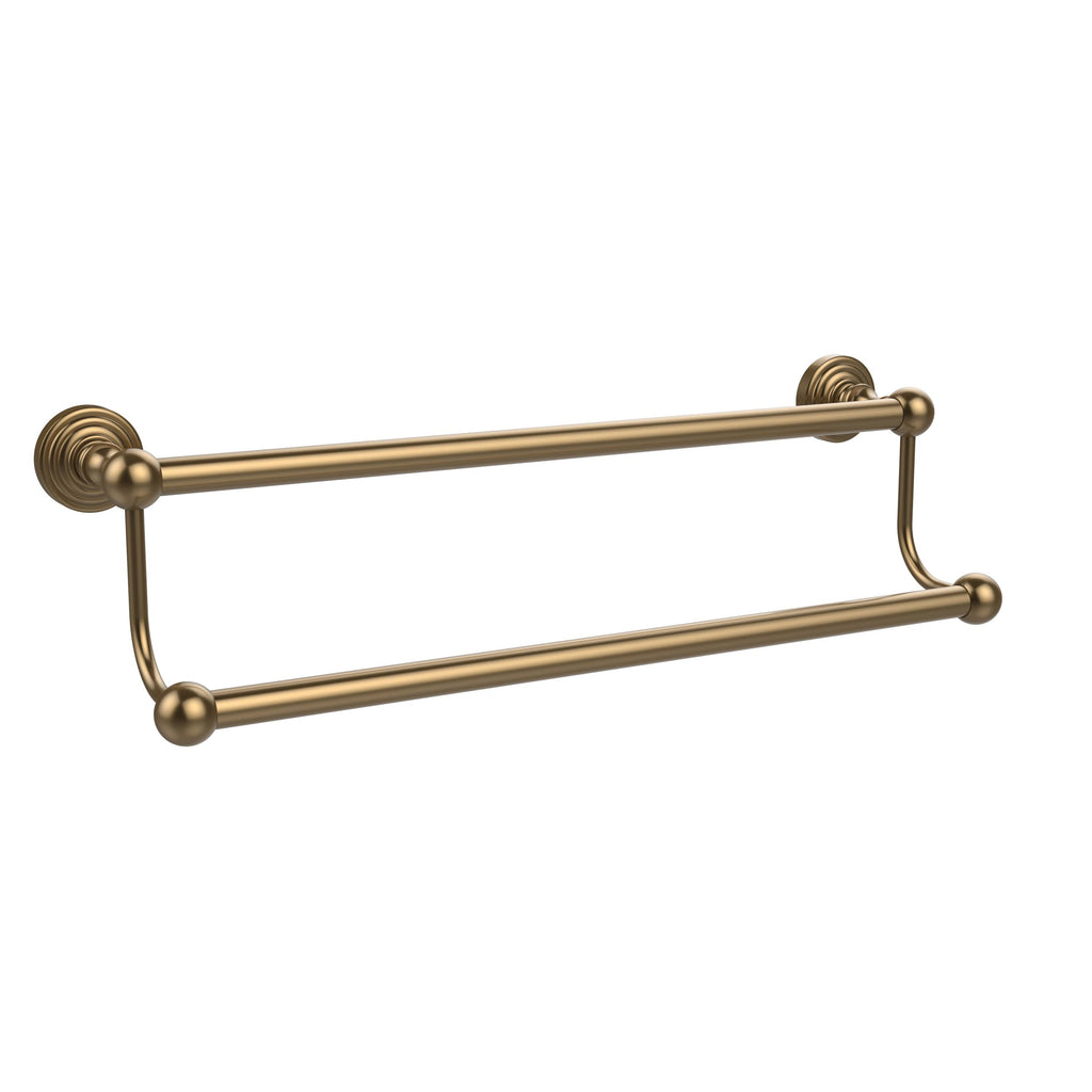 Brushed Bronze Double Towel Bar X6811