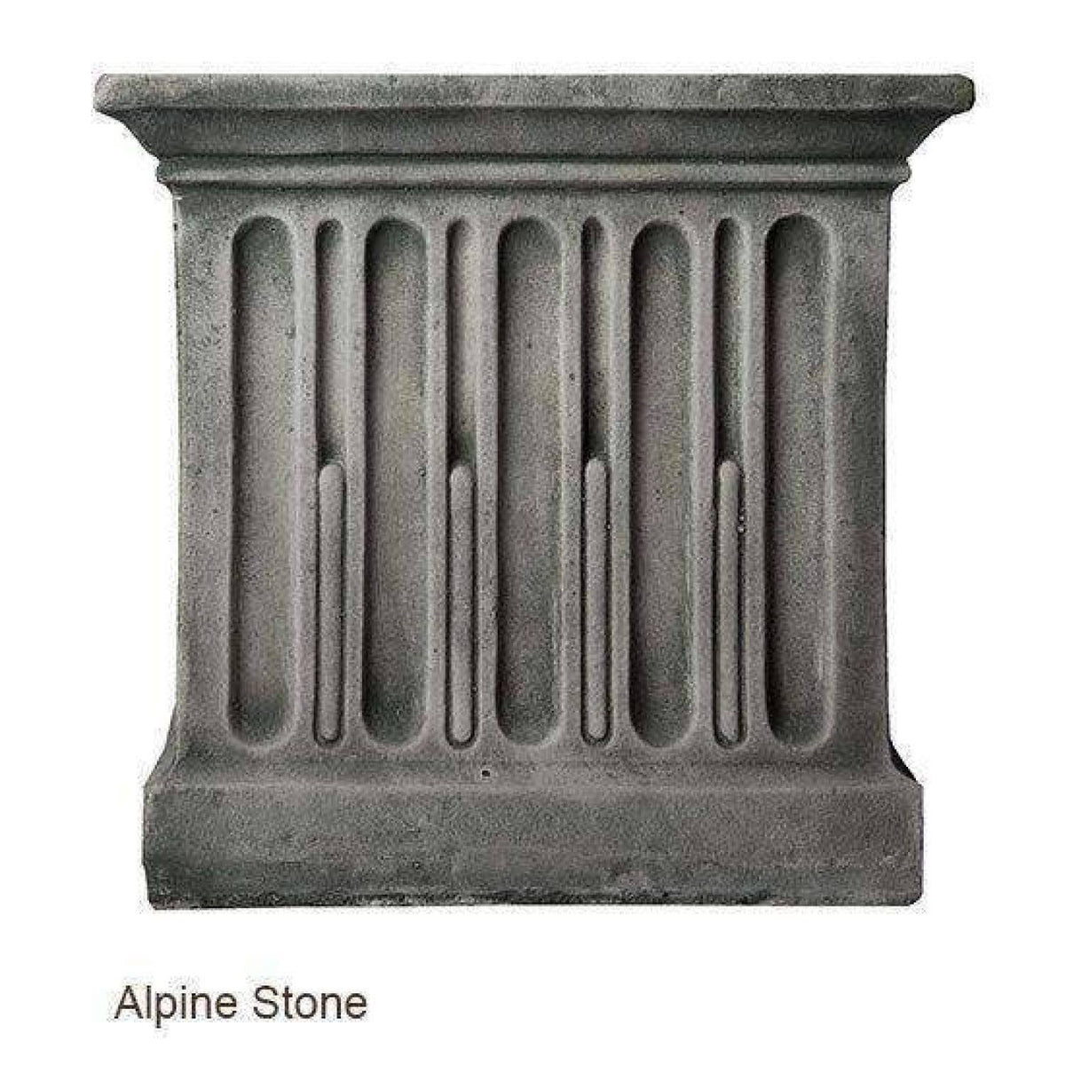 Grey Stone Reclining Dog Statue V152718