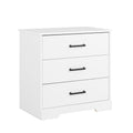 Black 3 Drawer Tall Nightstand G157322