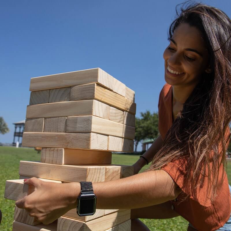 Giant Wooden Tumble Tower Game M5052
