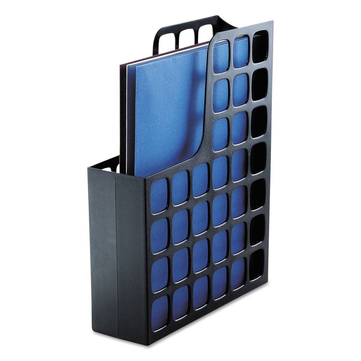 Plastic Magazine File Black I3990