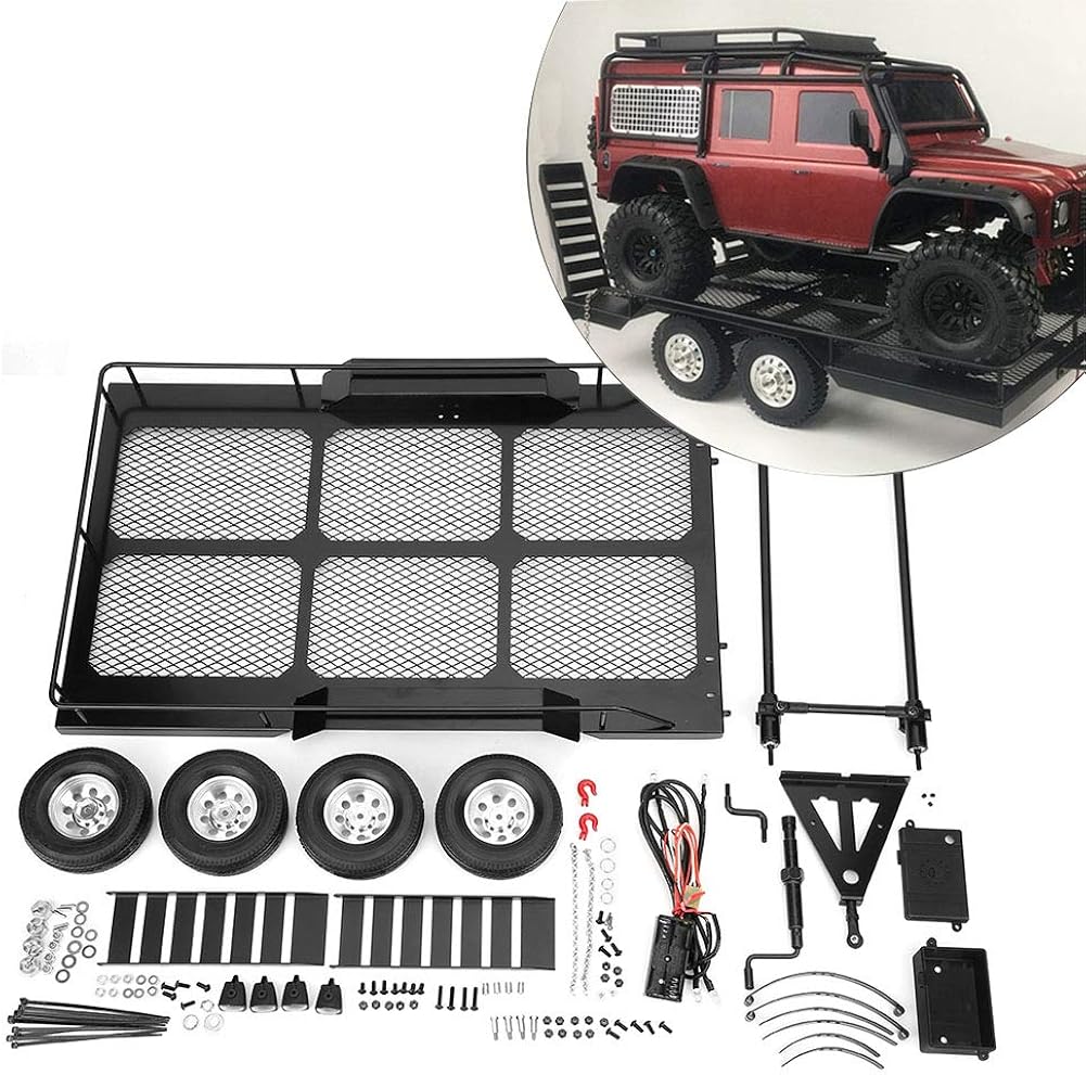 1/10 RC Car Trailer with Four Tires H805