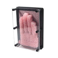 Large Size Pink 3-Dimensional Pin Art Board Toy Y626035