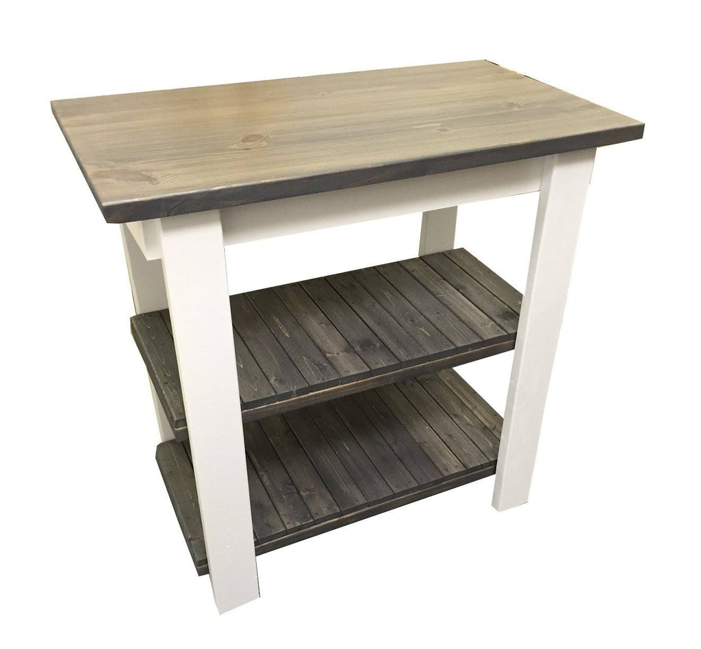 Cottage Kitchen Island 30x22 Y633