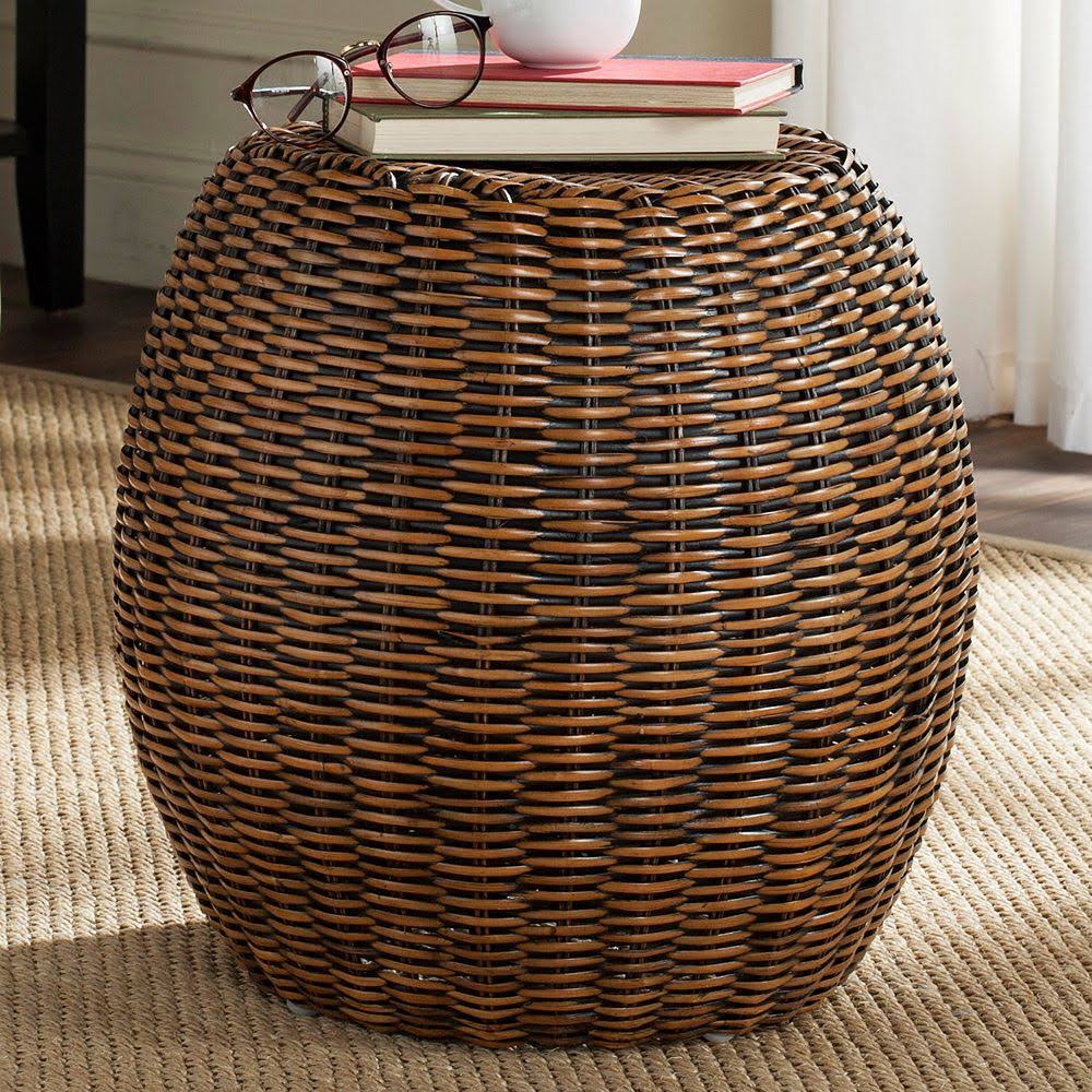 Brown & Multi End Table T766