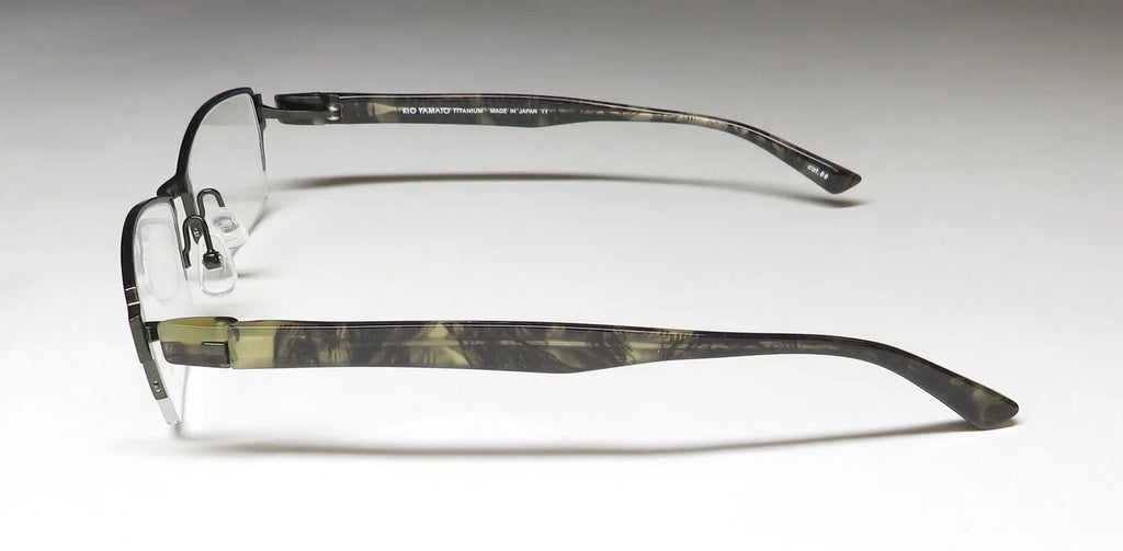 Titanium Half-Rimless Eyeglass Frame Y908436